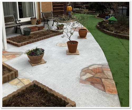 神戸市K様邸　～～曲線で穏やかなお庭空間～～